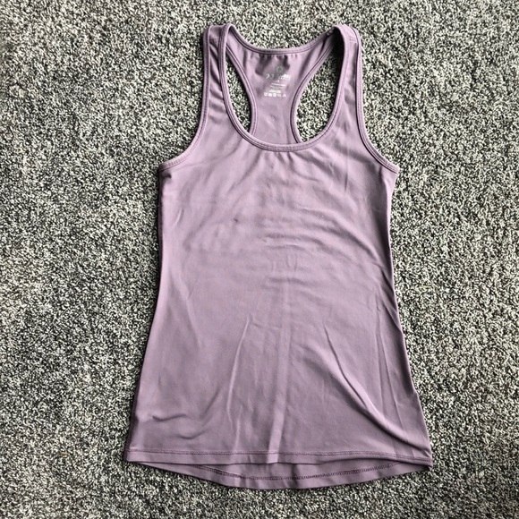 90 degree purple fitted workout tank - Picture 2 of 6
